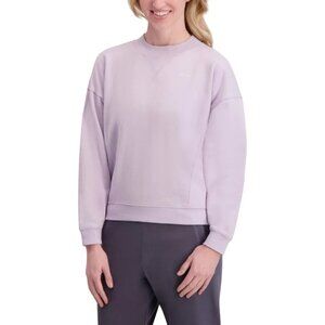 DKNY Women's Logo Fleece Crewneck